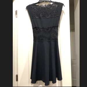 Bebe lace panel dress
